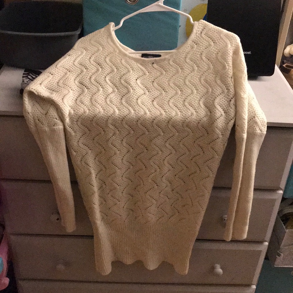 Women’s cream sweater